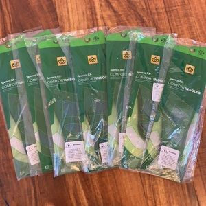 7-pk Spenco comfort insoles NEW women 7-8, men 6-7